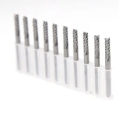 Tungsten Karbür PCB Kesme CNC Freze Ahşap İşleme 3.0mm 10 Adet thumbnail 8