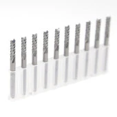 Tungsten Karbür PCB Kesme CNC Freze Ahşap İşleme 3.0mm 10 Adet thumbnail 10