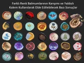 Mühür Mumu 50 Davetiye İçin 150 Boncuk Model: 06 Menekşe Bahçesi - 6