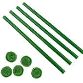 Mühür Mumu Çubuk Sıcak Tutkal 11mm x 30cm 4 lü Yeşil Renk thumbnail 1