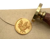 Mektup Damga Mühürü Botanik + 30 Mühür Mumu + Eritme Kaşığı thumbnail 11