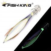 PROFISHER Kalamar Sahtesi 10cm 10gr Fosforlu Elbiseli Sert Yem thumbnail 2