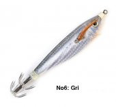 PROFISHER Kalamar Sahtesi 10cm 10gr Fosforlu Elbiseli Sert Yem thumbnail 9