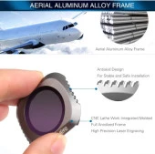 DJI Mavic 2 Pro Kamera Lens Filtre Nötr Yoğunluk Polarize ND64PL thumbnail 8