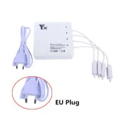 DJI Mavic Air 6 in 1 Çoklu Hızlı Pil Şarj Cihazı 2 USB Çıkışlı thumbnail 8