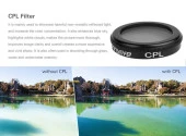 DJI Mavic 2 Zoom Kamera Lens Filtresi Circular Polarized CPL - 5