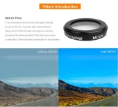 DJI Mavic 2 Zoom Lens Filtre 6 lı Set MCUV PL ND4 ND8 ND16 ND32 thumbnail 10