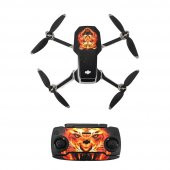DJI Mavic Mini Su Geçirmez PVC Gövde ve Kumanda Çıkartma Seti - 4