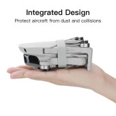 DJI Mavic Mini Silikon Pervane Tutucu Kelepçe & Lens Koruma Kapak thumbnail 7