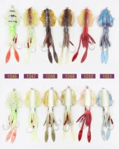 PROFISHER TPR Fosforlu Silikon Kalamar Sahte Yem 15,3cm 60gr 1046 thumbnail 9