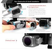 DJI Mavic 2 Pro Kamera Lens Filtre Multi Coated Ultraviyole MCUV thumbnail 7
