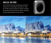 DJI Mavic 2 Pro Kamera Lens Filtre Multi Coated Ultraviyole MCUV thumbnail 8
