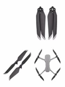 DJI Mavic Air 2 Düşük Gürültü Rervane 7238F 1 çift 2 adet CW+CCW - 11