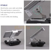 DJI Mavic Pro Kumanda İçin Telefon 5.5 inç Tablet 9.7 inç Tutucu thumbnail 7