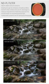 DJI Mavic Air 2 Kamera Lens Filtre Seti ND4PL ND8PL ND16PL ND32PL - 3