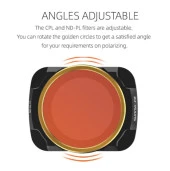 DJI Mavic Air 2 Kamera Lens Filtre Seti ND4PL ND8PL ND16PL ND32PL - 11