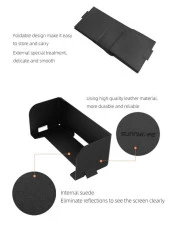 DJI Mavic Air 2 Cep Telefonu Gölgelik Manyetik Katlanır Güneşlik thumbnail 4