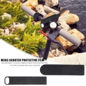 M365/Pro Elektrikli Scooter için Panel ve Gaz Karbon Desen Film thumbnail 4