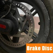 M365 Elektrikli Scooter İçin Arka Teker Fren Diski 110mm 5 Delik - 9