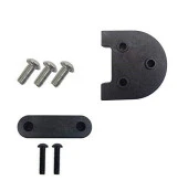 M365 M187 Scooter için Çamurluk ve Ayak Desteği Yükseltme Destek thumbnail 6