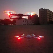 DJI Mavic Pro LED Flaş Işıklı Düşük Gürültülü Gece Uçuş Pervanesi thumbnail 7