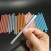 Mühür Mumu Çubuk Sıcak Tutkal 11mm x 20cm 3 lü Metalik Gümüş Renk - 9