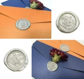 Mühür Mumu Çubuk Sıcak Tutkal 11mm x 20cm 3 lü Metalik Gümüş Renk - 12