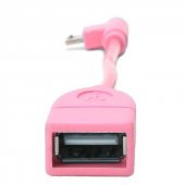 DJI Mavic Pro 90° Sağa Açılı Mikro Usb Otg Renkli Tablet Uzatma Ara Kablosu 17cm thumbnail 5