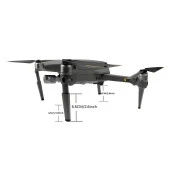 DJI Mavic 2 Pro/Zoom Yükseltilmiş Uzatma Ayak Gimbal ve Kamera Koruma - 12