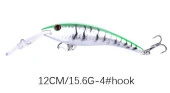 PROFISHER 2 Renk Set 2 Kanca Sahte Balık Yem 15,6 gr 12 cm Long Jaw A thumbnail 4