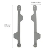 DJI Mavic Air 2 Pervane Tutucu Dron Koruyucu Silikon Kayış thumbnail 2