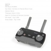 DJI Spark İçin Uzaktan Kumanda Koruyucu Silikon Kılıf Muhafaza thumbnail 8