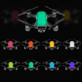 DJI SPARK Su Geçirmez Koruyucu Sticker Çıkartma Ice Golden thumbnail 12