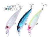 PROFISHER 3 Renk Set 2 Kanca Sahte Balık Yem 13,4 gr 11 cm Minodot thumbnail 2