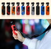 Dji Osmo Pocket İçin Renkli Silikon Koruyucu Kılıf Buyun Askılı Kordon thumbnail 1