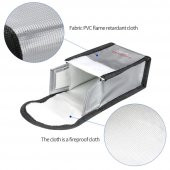 DJI Mavic Air 2 Lipo Pil Yanmaz Güvenlik Çantası 1 Pil Kapasitesi thumbnail 6