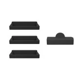 DJI Mavic 2 Pro Pil Yatağı ve Soketler İçin Silikon Koruma 4lü Kapak Seti thumbnail 1