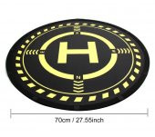 DJI Mavic 2 Pro Evrensel Katlanabilir 70 cm Neon Şerit Işıklı Gece İniş Pedi thumbnail 6