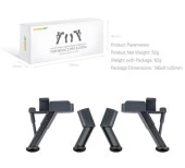DJI Mavic 2 Pro/Zoom 42mm Yükseletilmiş İniş Takımı Seti Gimbal Koruma - 4