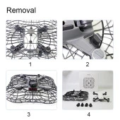 DJI Spark Pervane Kafesi Tam Gövde Koruma 45g Kaza Kırım Önleme thumbnail 10