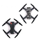 DJI Spark PVC Koruyucu Dekoratif Çıkartma Su Geçirmez 6 Takım - 9