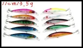 11cm 13,5gr ÇİFT KARBON ÇELİK KANCALI YEM - 4