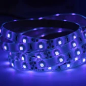 UV Şerit LED 3528 SMD 60/m Su Geçirmez 1mt 12V - 1