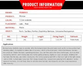 YEM 13cm 13,9gr ÇİFT KARBON ÇELİK KANCALI thumbnail 8