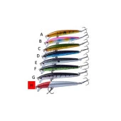 10cm 8,5gr ÇİFT KARBON ÇELİK KANCALI YEM - 1