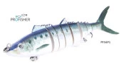 Profisher 8 Eklem 2 Kanca P1 Tuna Sert Sahte Yem 38 gr 18 cm - 1