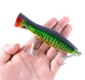 PROFISHER Ton Akya Sert Popper Sahte Yem 43 gr 13 cm Yeşil Gold - 3