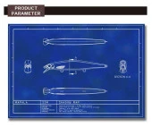 PROFISHER 3 Kanca Sahte Yem Yavaş Çökme 13 gr 11 cm Deep Blue - 6