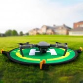 DJI Mavic Pro Platinum Evrensel 50 cm Güvenli İniş Pedi Su Geçirmez Helipad - 8