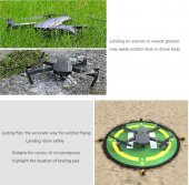 DJI Inspıre Evrensel 50 cm Güvenli İniş Pedi Su Geçirmez Helipad thumbnail 5